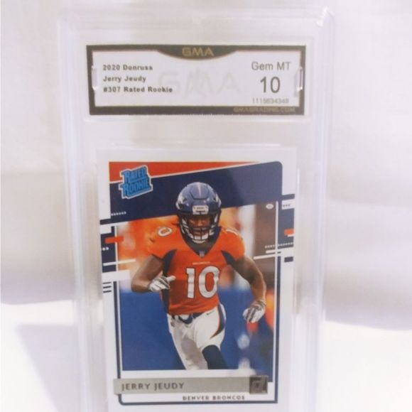 Jerry Jeudy #307 Rated Rookie GMA 10 - Picture 1 of 4